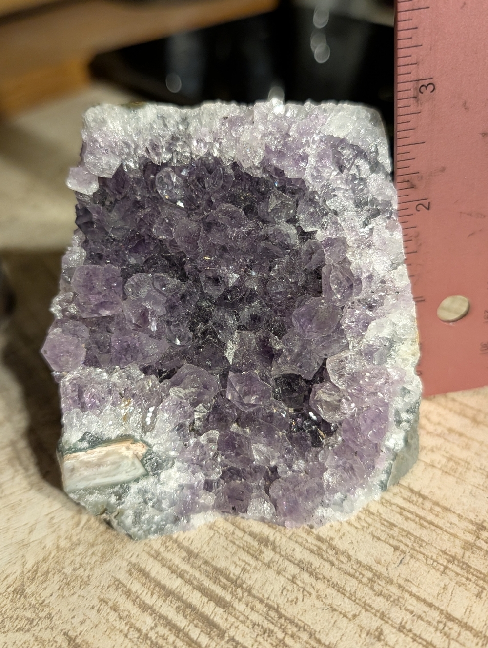 Trio (3) of Brazilian Amethyst Deep Purples 1lb Each - Picture 8 of 16